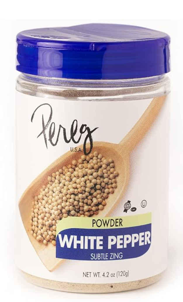 Pereg White Peppercorn Pepper Powder — kosher for Passover spice