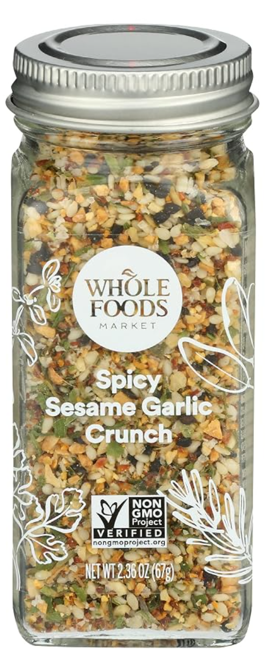 Whole Foods Market Spicy Sesame Garlic Seasoning — kosher seasoning blend