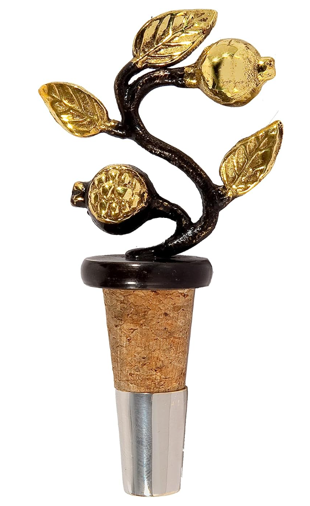 Yair Emanuel decorative wine bottle stopper