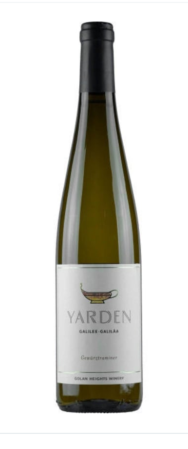 Yarden Gewürztraminer — kosher white wine from the Golan Heights