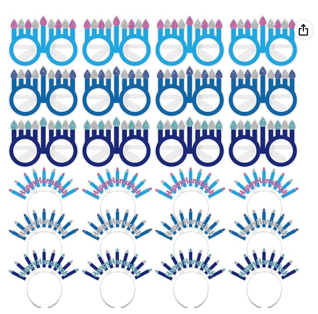 24 Pcs Hanukkah Party Favors — Hanukkah party favors