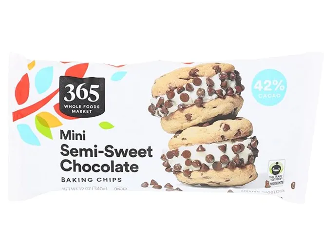 365 by Whole Foods Market Chocolate Chips — kosher store-brand baking chips