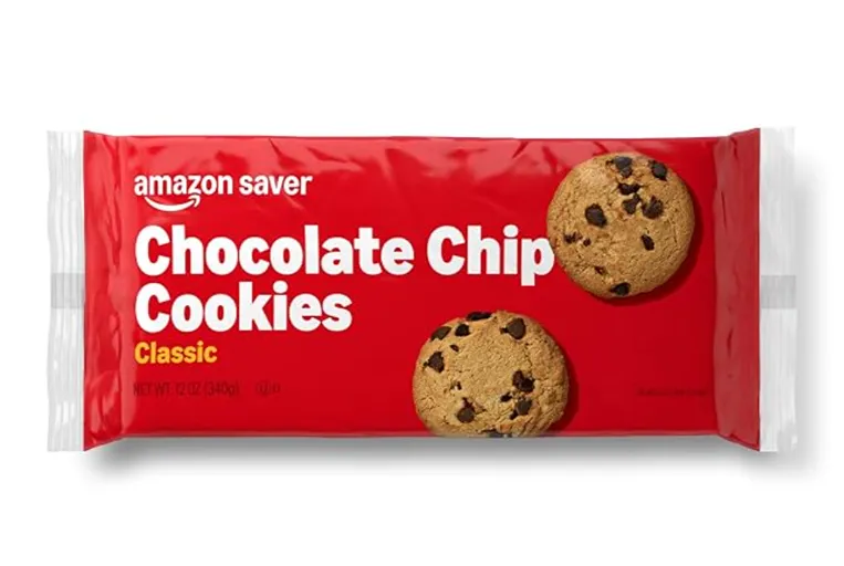 Amazon Saver Crunchy Chocolate Chip Cookies — kosher budget chocolate chip cookies