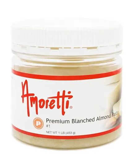 Amoretti Premium Blanched Almond Paste — kosher almond paste for baking
