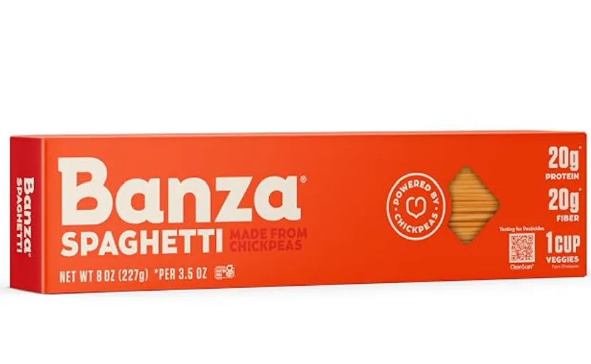 Banza Spaghetti Pasta from Chickpeas — kosher gluten free pasta
