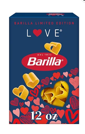 Barilla Heart Shaped Pasta — kosher pasta for kids and special meals