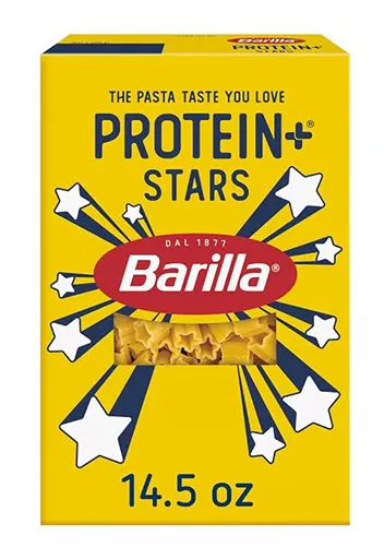 Barilla Protein Plus Stars Pasta — kosher pasta shapes