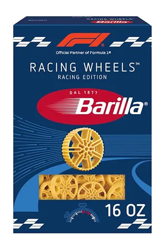 Barilla Racing Wheels Pasta — kosher pasta shapes for kids