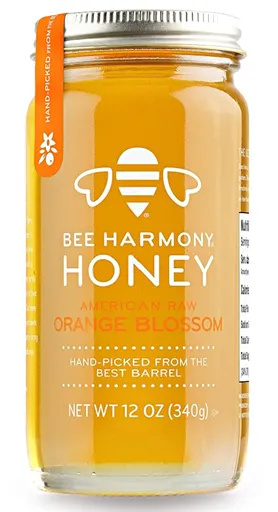 Bee Harmony American Raw Orange Blossom Honey — kosher honey for Passover