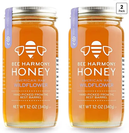 Bee Harmony American Raw Wildflower Honey — kosher honey for Passover