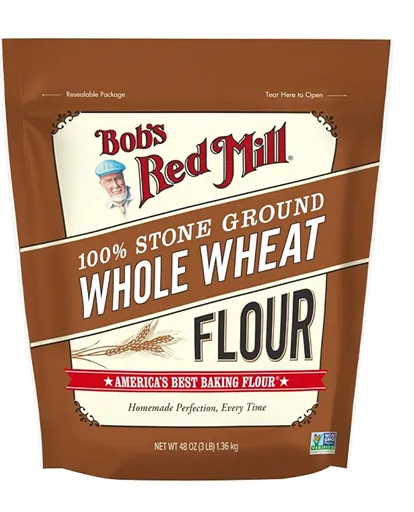 Bob's Red Mill Whole Wheat Flour — kosher flour for Tu Bishvat baking