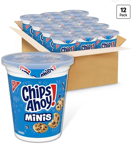 Chips Ahoy Minis Original Fudgy Chocolate Chip Cookies — kosher chocolate chip cookies