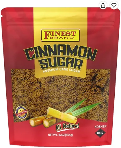 Cinnamon Sugar — kosher cinnamon sugar blend for baking and toast