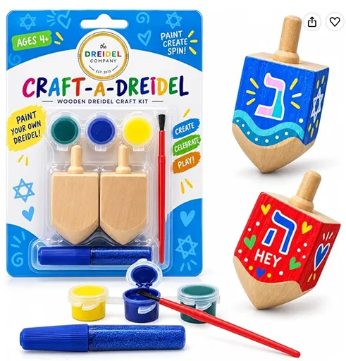 Craft-A-Dreidel: Create Your Own — Hanukkah craft kit for kids