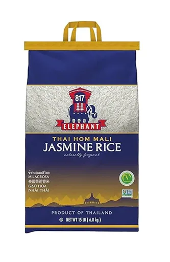 Elephant Thai Hom Mali Jasmine Rice — kosher jasmine rice