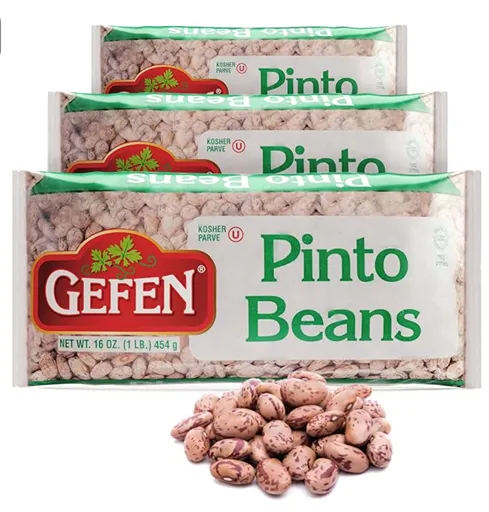 Gefen Premium Quality Pinto Beans — kosher beans for soup
