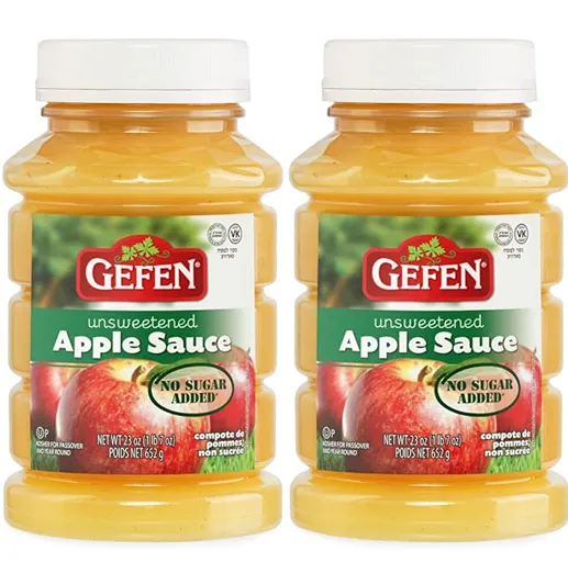 Gefen Unsweetened Apple Sauce — kosher for Passover apple sauce