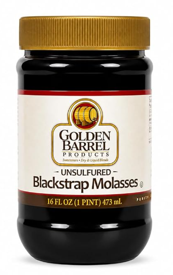 Golden Barrel Blackstrap Molasses — molasses for a Hanukkah gingerbread house
