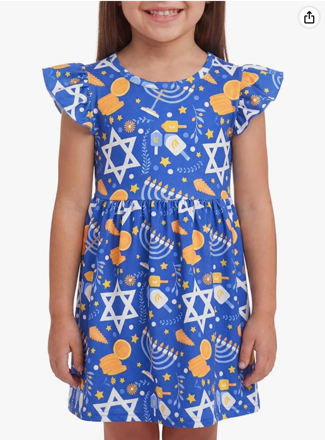 Hanukkah Dress for Girls — Hanukkah outfit for kids