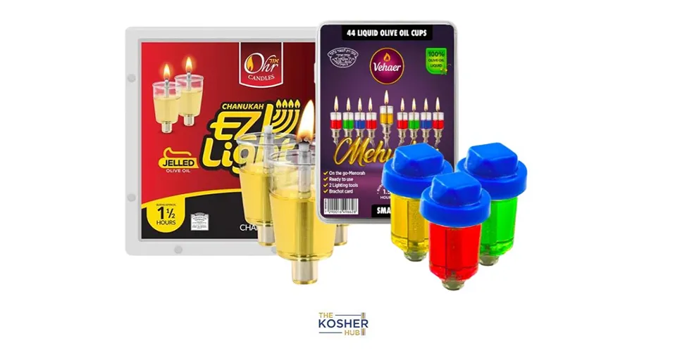Hanukkah Oil Candles