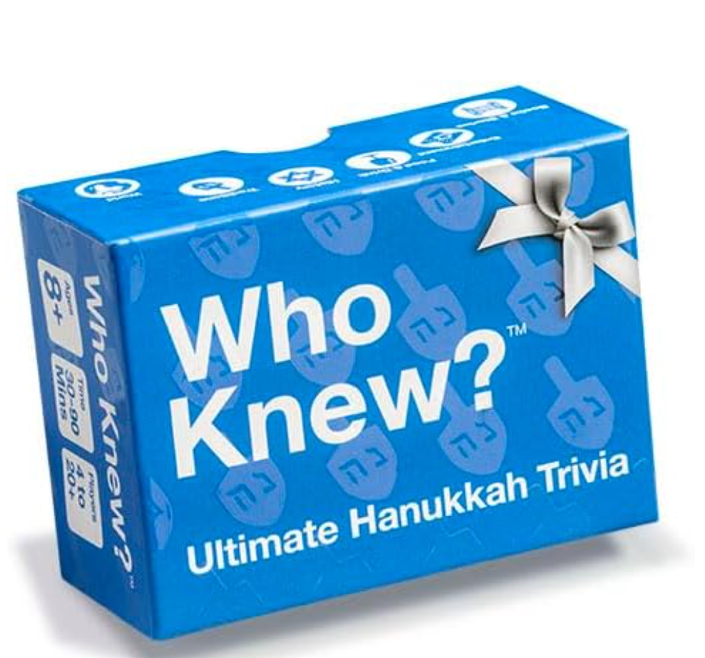 Hanukkah Trivia Game for Family Party — Hanukkah family game