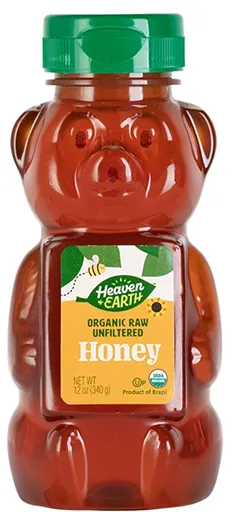 Heaven & Earth Organic Raw Unfiltered Honey — kosher honey for Passover
