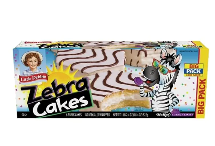 Little Debbie Big Pack Zebra Cakes — kosher zebra cakes