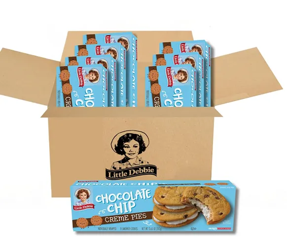 Little Debbie Chocolate Chip Creme Pie Cookies — kosher chocolate chip cookies