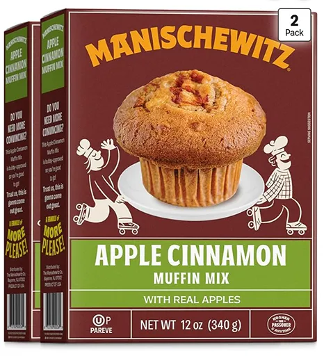 Manischewitz Apple Cinnamon Muffin Mix — kosher for Passover baking mix