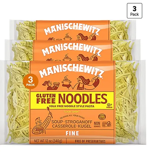 Manischewitz Gluten-Free Fine Noodles — kosher for Passover pasta