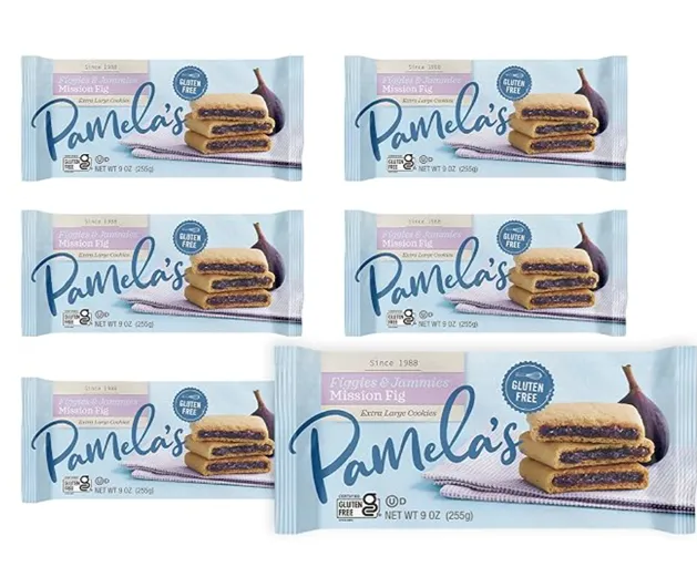 Pamela’s Gluten Free Figgies & Jammies — kosher gluten free cookies