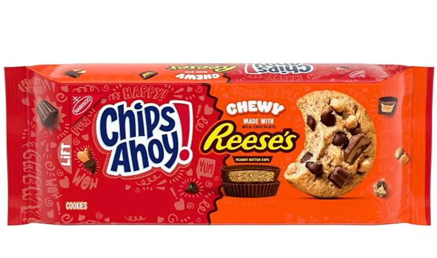 Reese's Chips Ahoy Chocolate Chip Cookies with Peanut Butter — kosher chocolate chip cookies