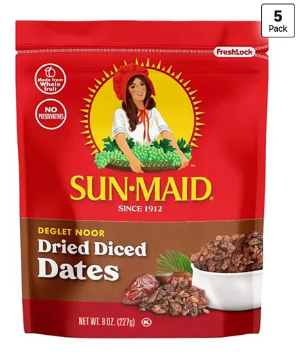 Sun-Maid California Chopped Dates — kosher chopped dates for baking