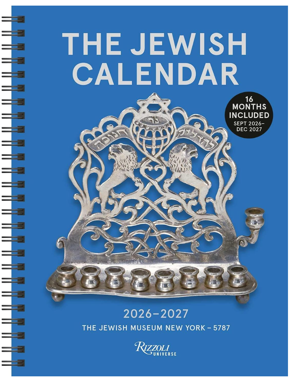 The Jewish Calendar 2026–2027 month planner — Jewish holidays and Hebrew dates