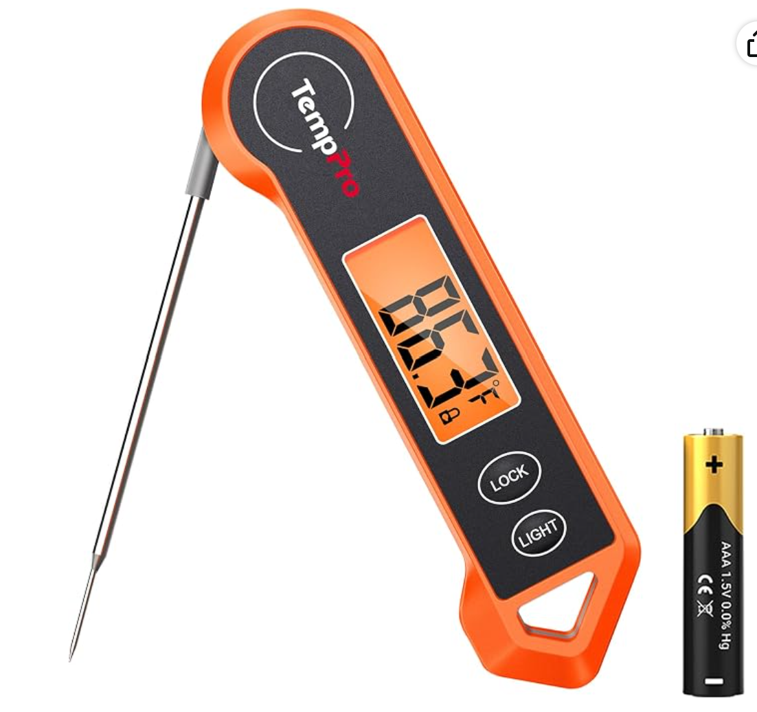 Thermometer for Deep Frying — kitchen tool for frying Hanukkah donuts