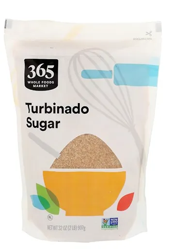 365 Turbinado Sugar — kosher raw cane sugar for baking and tea