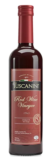 Tuscanini Italian Red Wine Vinegar — kosher red wine vinegar for Passover