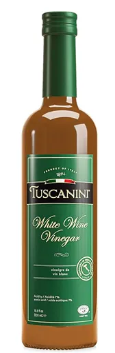 Tuscanini Italian White Wine Vinegar — kosher white wine vinegar for Passover
