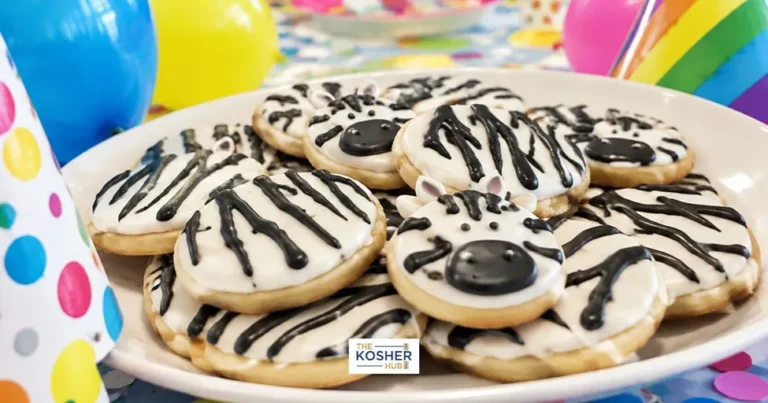 zebra cookies